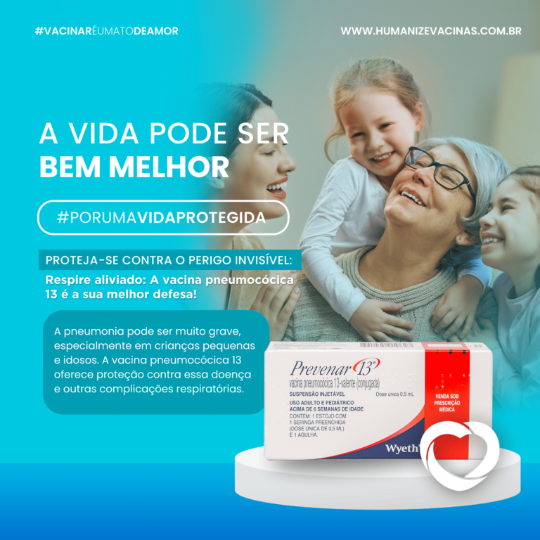 vacina pneumocócica 13